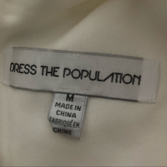 Dress The Population Rita Floral Lace Dress NWT - Picture 9 of 12